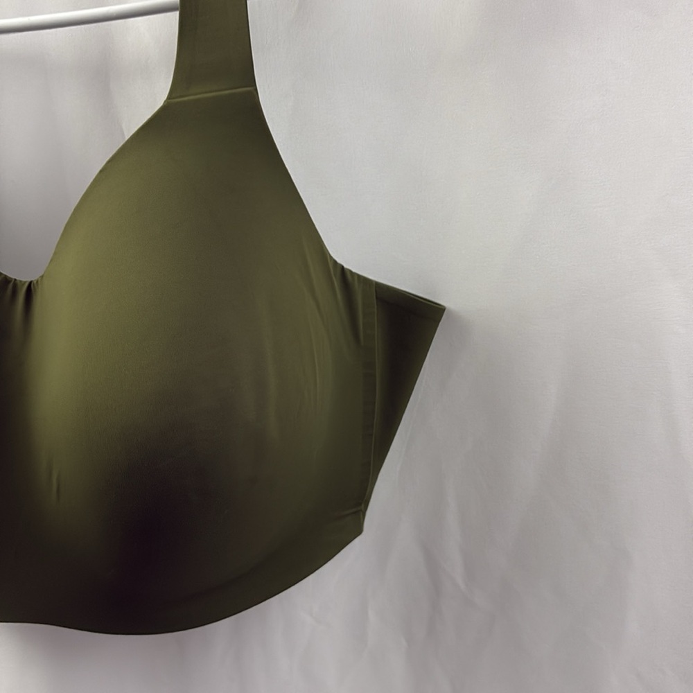 Knix Wireless Bra Size XL++ Army Green - Picture 4 of 8